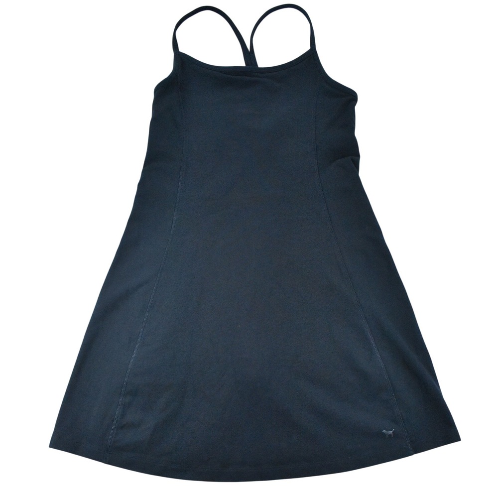 Pink Victorias Secret Athletic Dress XS Black Racerback Mini Tennis Dress Women